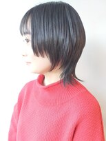 モリオフロムロンドン 原宿本店(morio from London)&nbsp;【morio原宿】デザインマッシュウルフショート　外ハネ