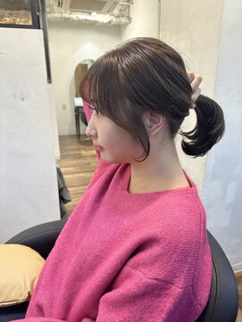 アリスバイアフロート 自由が丘(ALICe by AFLOAT) おくれ毛カット