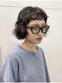 heavy weight bob perm
