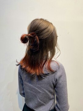 シズク(sizuk) ＊オレンジ×ブラックのデザインカラー＊