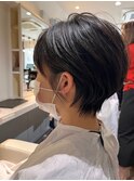 エアリー透け感ショートボブ