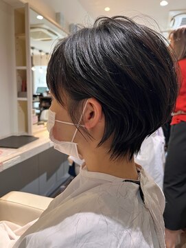 キャッチアイ(Catch i) エアリー透け感ショートボブ