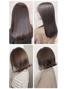 美容室フルール 20代30代40代髪質改善カラーナチュラルボブ透明感小顔レイヤー
