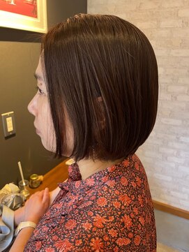 エスト 幕張本郷(est.) ★くびレイヤーボブルフネビージュ小顔ワンレンこなれミディ黒髪