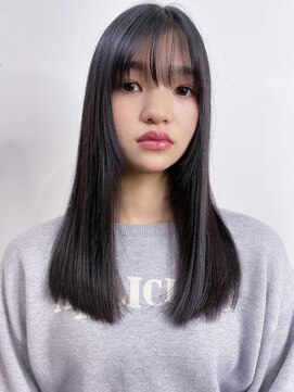 キーゴ 博多(KY-GO.) ナチュラルアッシュブラウン/ストレートロングヘア