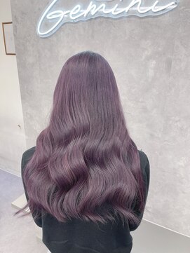 ジェミニ 大津 瀬田店(Gemini) 魅力倍増カールセミディシアーカラー姫カットショートヘア