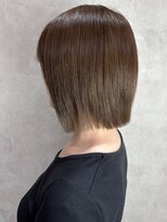 ルノン(LUNON) ベージュカラー/平行ボブ/レイヤー