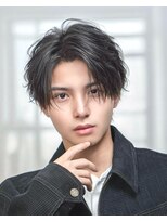 オーシャントーキョー 渋谷神南(OCEAN TOKYO) ツーブロック黒髪人気ニュアンス