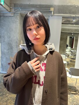 ハマモト シースルーボブ