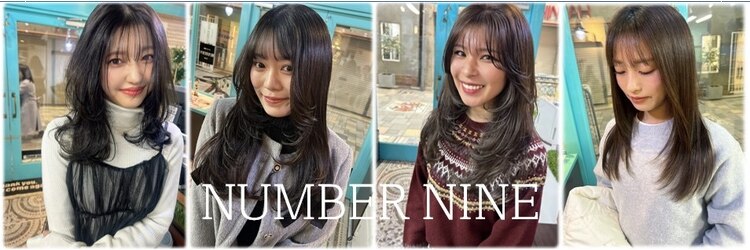 ナンバーナイン(NUMBER NINE)のサロンヘッダー