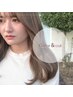 透明感カラー＆カット＆プチスパ  ￥8000