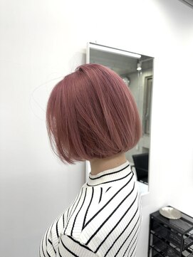 ディジョン 自由ヶ丘(Dijon) 韓国顔まわりレイヤーカットグレージュオリーブベージュブラウン