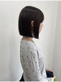暗髪オリーブブラウン