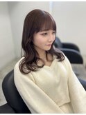 ほんのりラベンダーグレージュ