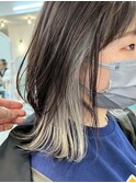 フェイスフレーミング◎ハイライト◎くびれボブ/インナーカラー