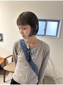 オン眉　　耳掛けmini bob