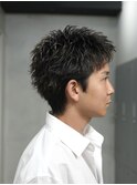 渋谷スパイキーショートパーマ社会人ショートパーマ