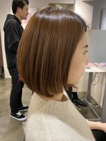 エリマ 横浜西口(elima)&nbsp;横浜西口大人ショートボブくびれショートヘア切りっぱなしボブ