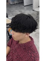 オム ブランシェ(HOMME BLANCHE’)&nbsp;【KAZUKI】波巻きパーマ