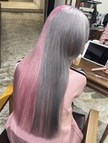 メゾン 心斎橋店(Maison)&nbsp;ピンク×シルバーのツートンカラー！