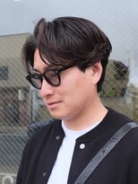 アントバイフィフス 秋田(unt by fifth)&nbsp;秋田メンズパーマ波巻きスパイラルパーマセンターパートフェード