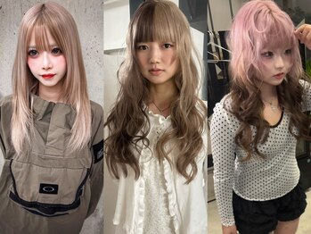 KIOX eko 栄駅/ケアブリーチ/デザインカラー/レイヤーカット/ハイトーン/髪質改善