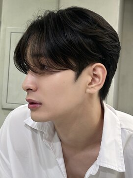 ロンドオム 池袋(Lond Homme) men's/メンズ/メンズカット/韓国/黒染/顔周り/マッシュ/池袋