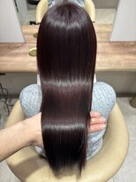 ジーナ 渋谷本店(Zina)&nbsp;レッドブラウン髪質改善