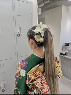 ナビバイケンジ(NaVI by KENJE) 成人式ヘア