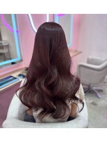 ウィクシーミミ 栄矢場町店(wixy mimi)&nbsp;ブリーチ無しピンクカラー