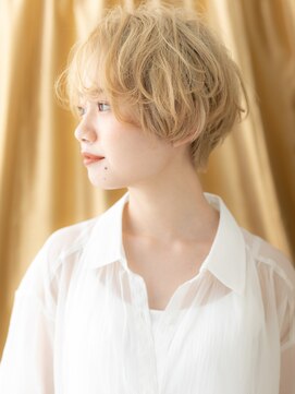 カバーヘア ブリス 戸田公園西口店(COVER HAIR bliss) ハイトーンカラーイメチェンホワイトブロンドX戸田公園10代20代