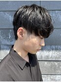 メンズマッシュパーマスパイラルパーマニュアンスパーマ