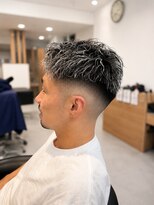 マジック(magic)&nbsp;ホワイトメッシュ×ツイスパフェード