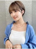 ミルクティーブロンドダークブルーワンホンレイヤー白髪染めも◯