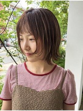 ユウヘアー 本山店(U Hair) レイヤーボブ/レイヤーカット/ボブ/顔まわりカット