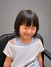 夏限定 中学生小学生キッズカット ¥2500