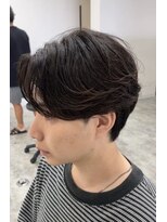 マーレ 下関店(mare)&nbsp;下関 ニュアンスパーマ フェザーパーマ センターパート