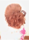 ゆるふわルーズに♪下めのカールアップ