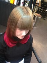 ゾーマ(ZOUMA)&nbsp;チェリーテール　毛先カラー