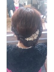 ヘアーアレンジ