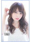 ゆるふわセミロングレイヤー