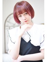 メイズ(MAZE)&nbsp;【メイズ 東中野・鍛原志行】ピンクショートボブ