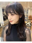#レイヤーカット#くびれヘア#顔周りレイヤー#ウルフカット