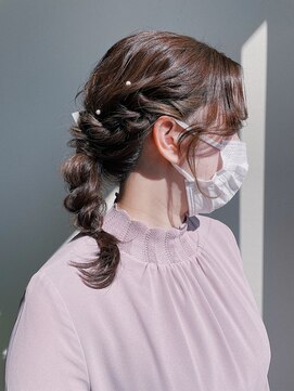 アヴァンセ サニー美容室 アレンジポニー