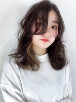 アレンヘアー 富士宮店(ALLEN hair) インナーカラーイエロー