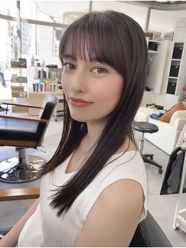 ジーニー 横浜(giinii) giinii横浜_シースルーバング_ロング_ryota_hair