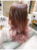 『 カット ＋ピンクグラデーションカラー』☆DAYS