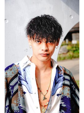 ゴールドシブヤ(GOALD SHIBUYA) クールツイストVマッシュ 波打ちツイスパツイストスパイラル