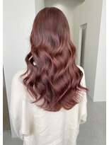 ソヨン 蟹江店(SOYON) 美髪カラー ローズマリー ブリーチなし 髪質改善