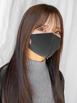 【白川】20代30代40代シースルーバングパールベージュ231.29